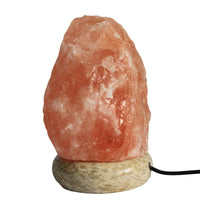 Himalaya-Salzstein-USB-Lampe – Rosa – 11,5 cm – solides Licht