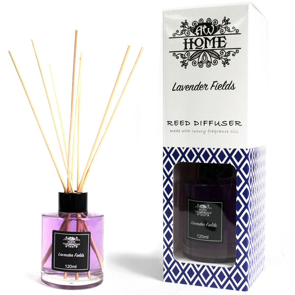 Home Fragrance Reed Diffuser - Lavender Fields - 120ml