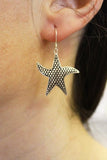 Silver Animal Earrings - Star Fish
