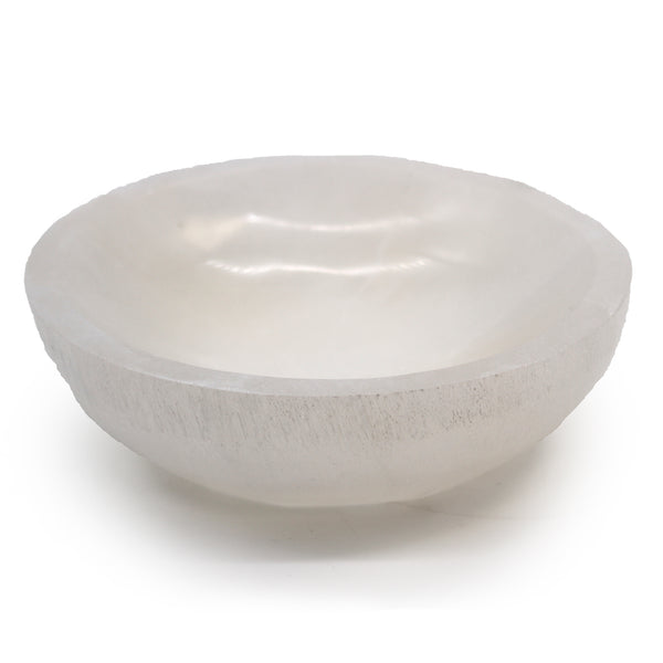 Selenite Bowls - Round - 15cm