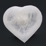 Selenite Bowls - Heart - 10cm