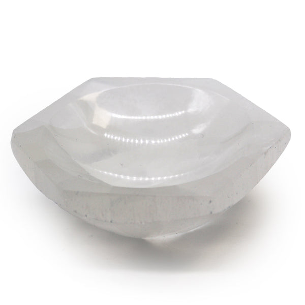Selenite Bowls - Hexagon - 10cm