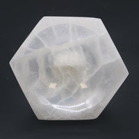 Selenite Bowls - Hexagon - 10cm