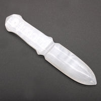 Hand Crafted Selenite Ceremonial Knives - Chakra - 20cm