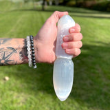 Hand Crafted Selenite Ceremonial Knives - Releasing Bonds - 20cm