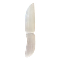 Handgefertigte Zeremonienmesser aus Selenit – Klassisch – 20 cm