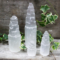 Natural Selenite Tower - 5cm