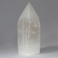 Natural Selenite Tower Point - 15cm