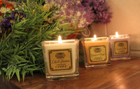 Natural Soy Wax Jar Candles - Lavender & Basil