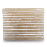 Handmade Soap Dish - Honey Onyx - Square - Ridged