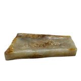 Handmade Soap Dish - Honey Onyx - Natural