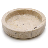 Plat de savon fait main - Marbre de miel - Rond - Bord plat