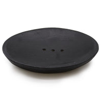 Handmade Soap Dish - Black Marble - Oval