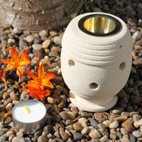 Hand Crafted Sandstone Oil Burners - Classic