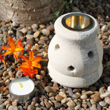 Hand Crafted Sandstone Oil Burners - Combo Shaped