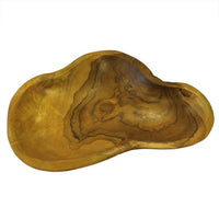 Hand Carved Teak Root Bowl - Classic Bowl - 27cm