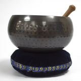 Tibetan Singing Bowls - Velvet Cushion - 16cm