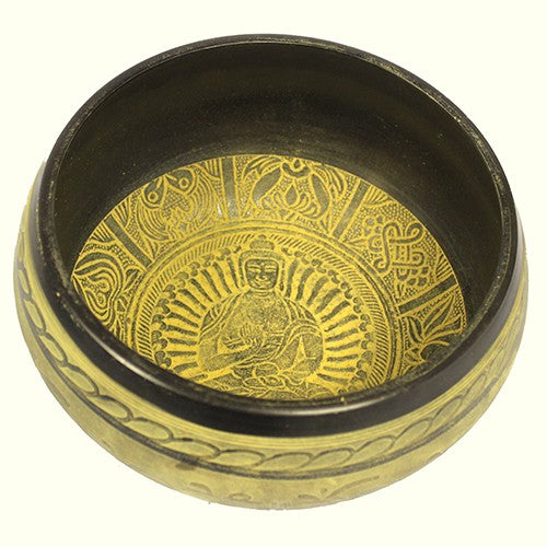 Tibetan Singing Bowls - One Buddha - Extra Large - Extra Loud